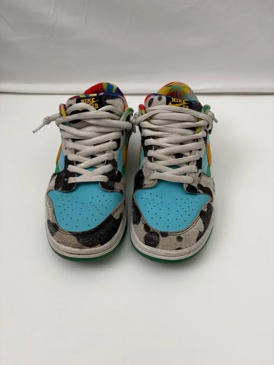 Real Nike SB Chunky Dunky Low-Top in Black, White & Yellow Accents - Picture 2 of 10